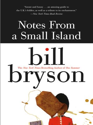 cover image of Notes from a Small Island